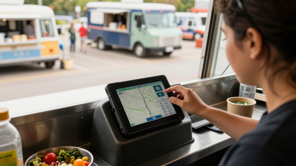 best GPS tracker with engine alerts for food truck