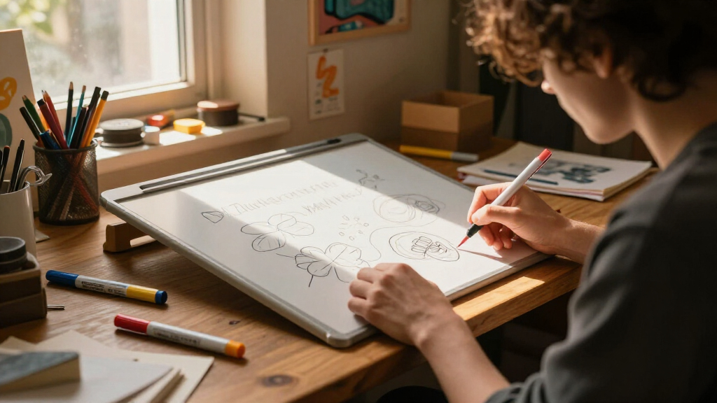 deskwhiteboard pad