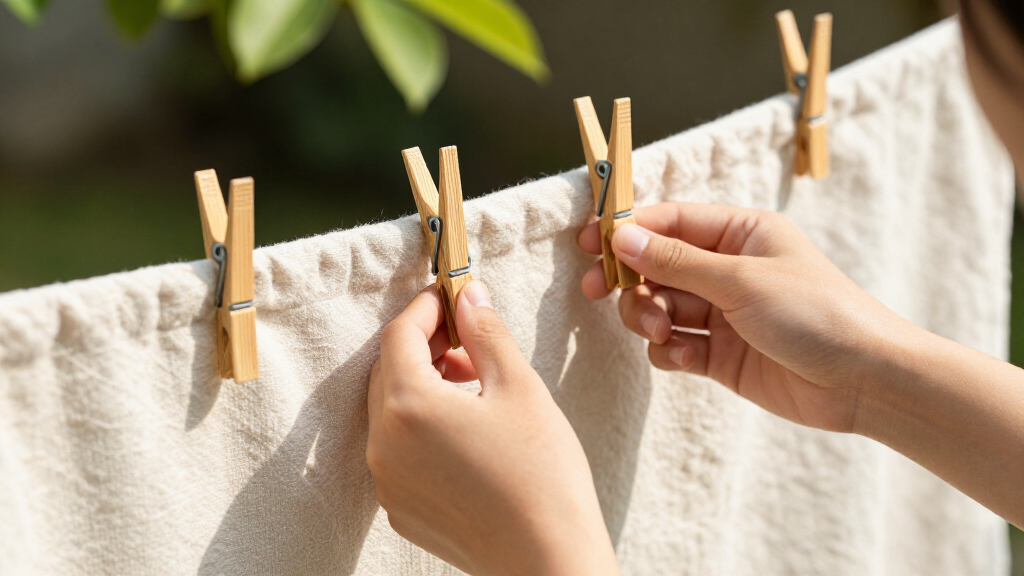 bamboo clothespins