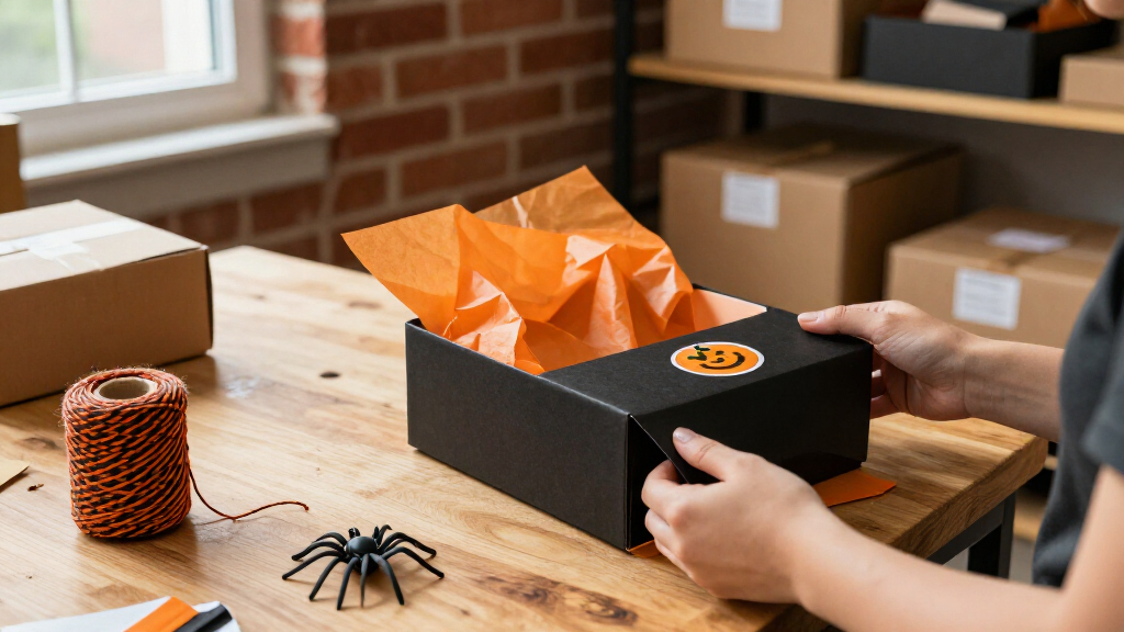 Halloween packaging for ecommerce