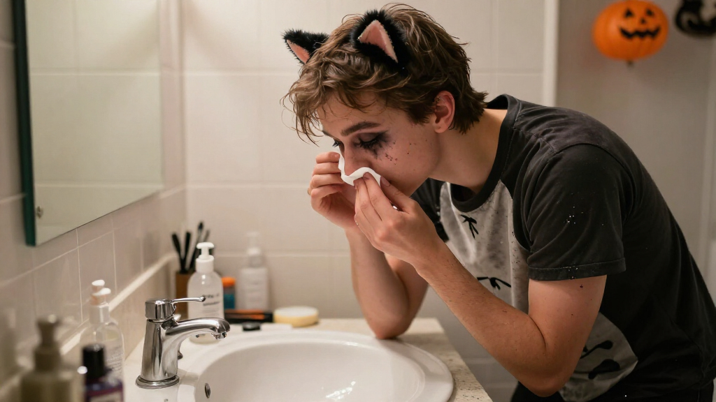 Halloween makeup removers
