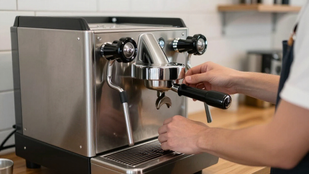 best flow control espresso machine with quiet rotary pump