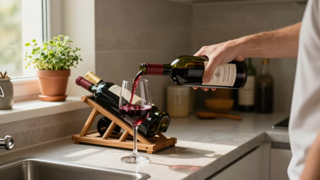 wine rack for countertops