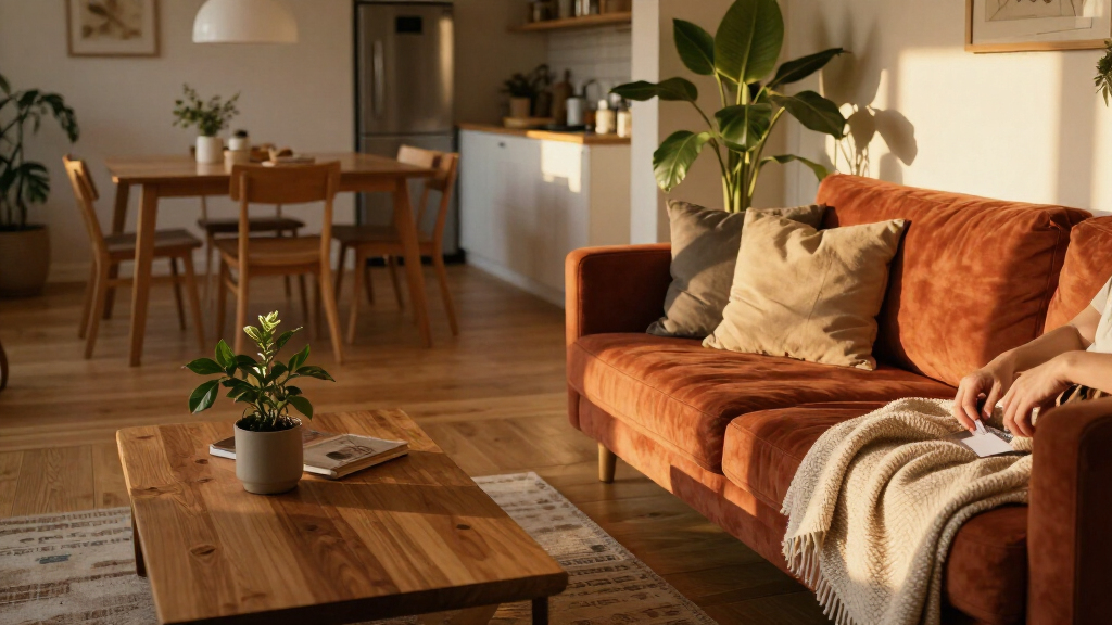 best open-plan living room decor