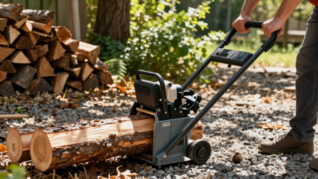 gas log splitters 25 ton with log lift