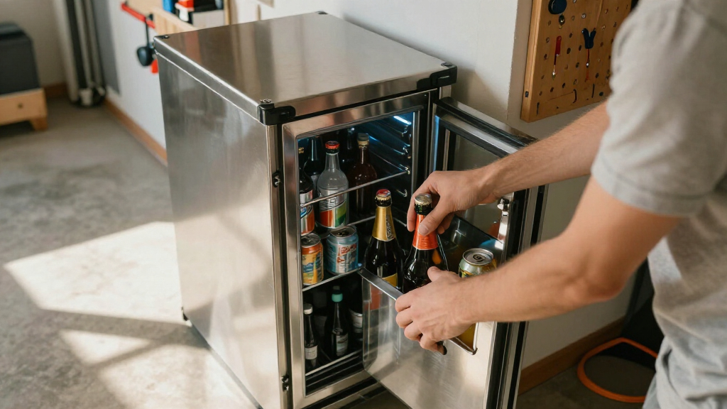 best beverage cooler for garage entertaining