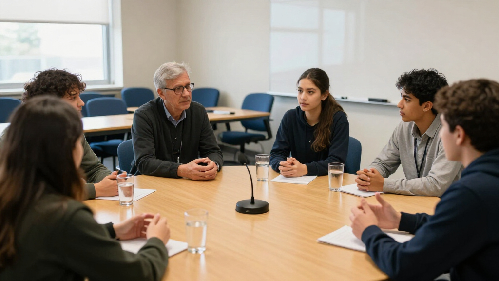 tabletop boundary microphones for roundtable discussions