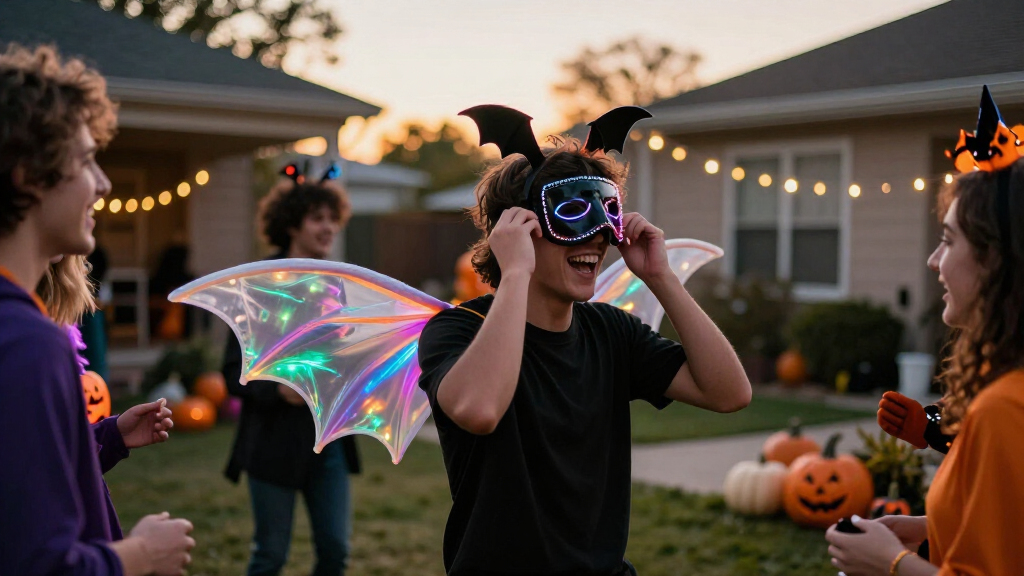 animated Halloween costume accessories