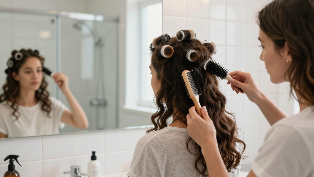 best hair curlers for brushed-out curls