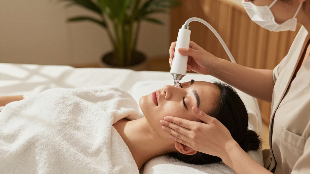 facial oxygen infusion machine