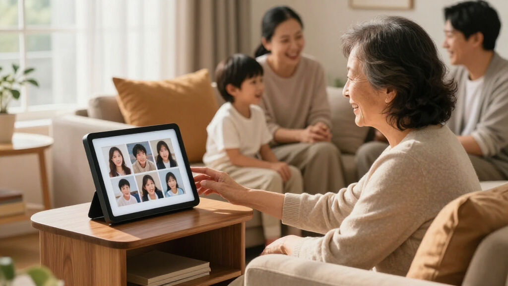 best digital picture frames for grandparents and long-distance families