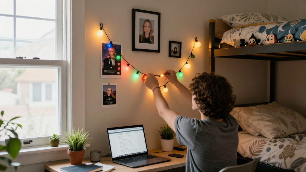 personalized dorm room decor