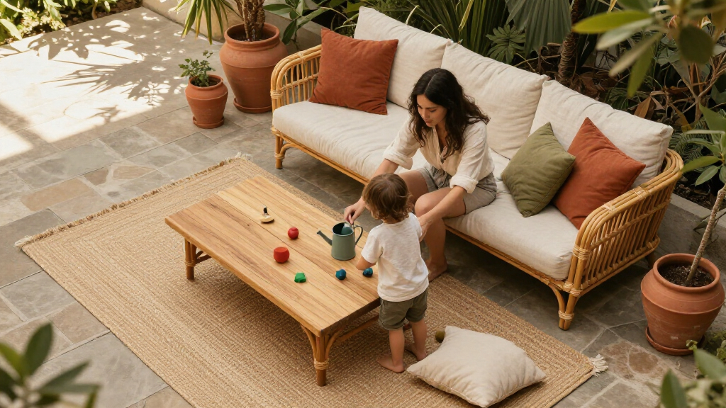 boho patio furniture sets