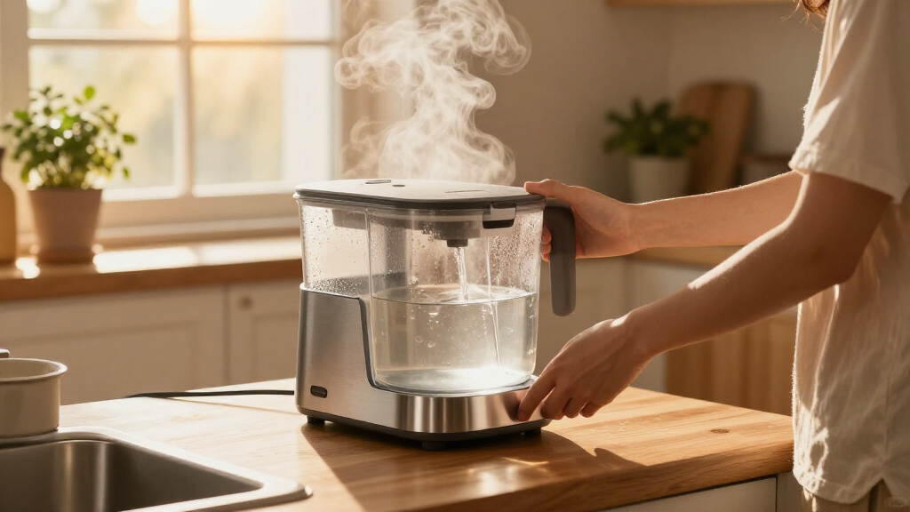 countertop water distiller stainless steel
