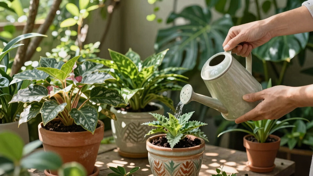 best shade container plants