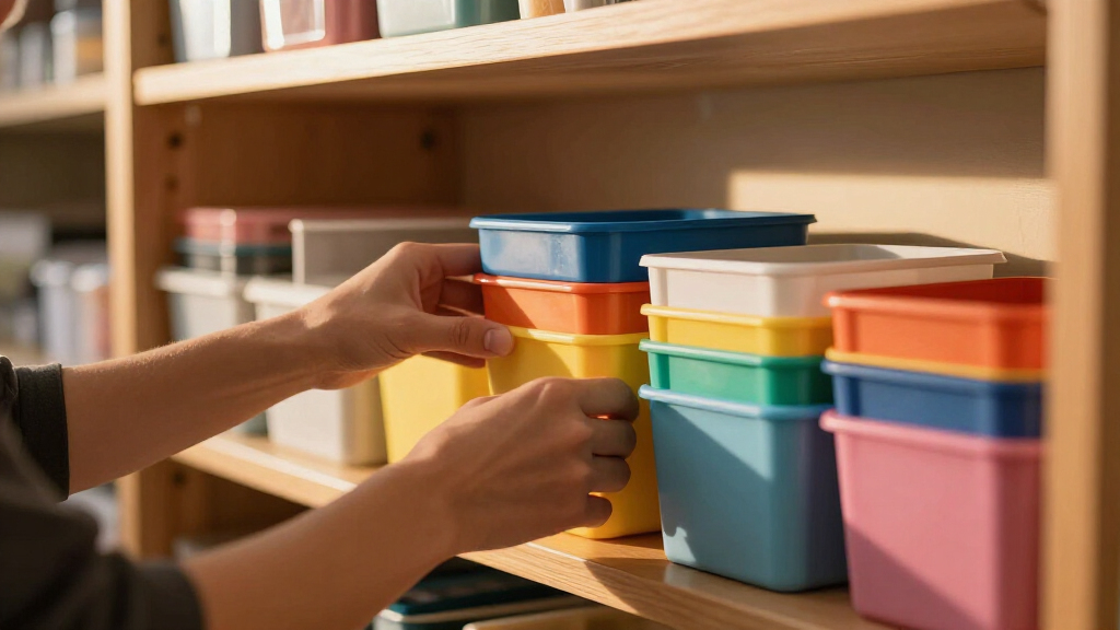 best stackable storage bins for organized transitions