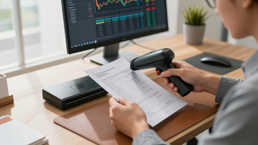 check reader scanner for finance teams