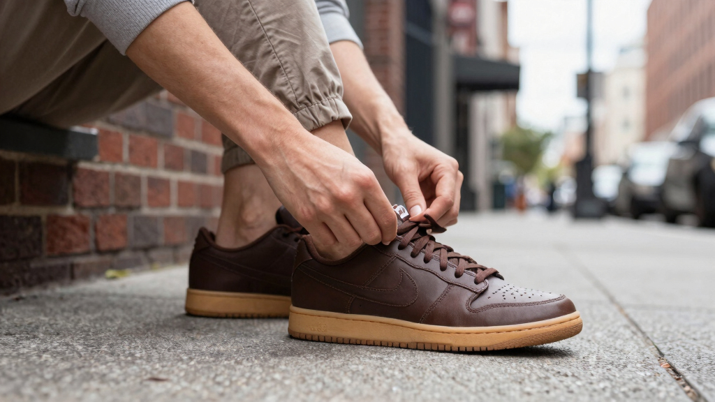 best chocolate-colored Nike sneakers