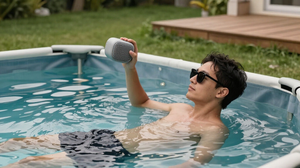 above ground pool