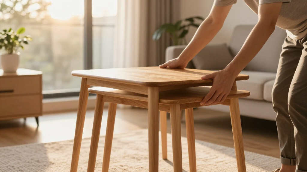 best nesting tables for flexible apartment layouts
