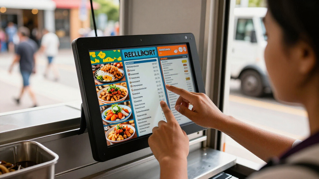 top rated digital menu board for food truck
