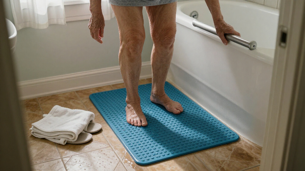 non-slip bath mats for seniors