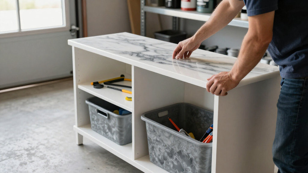 resin garage cabinet set