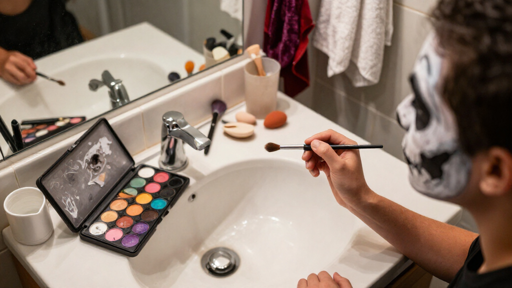 Halloween costume makeup kits