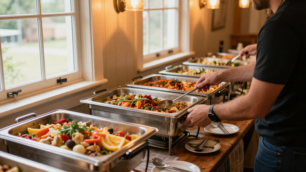buffet warmers for potluck hosting