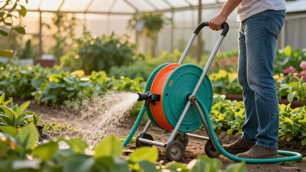 garden hose reel carts