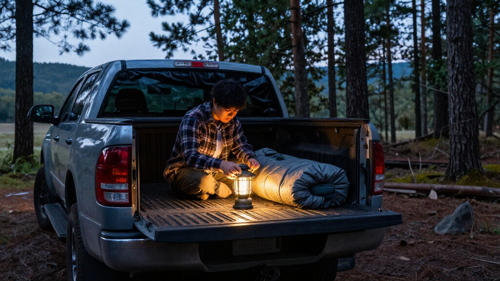 truck bed camping lanterns