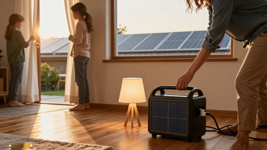 solar generator for home backup