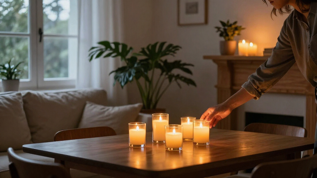 smart LED candle lights