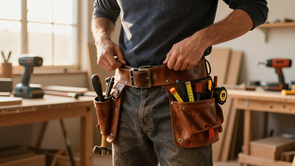 durable work belts for tradespeople