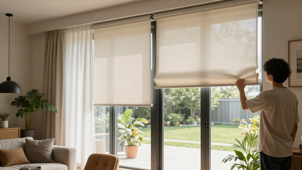 best motorized shades for sliding glass doors