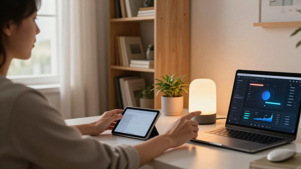smart home study lighting
