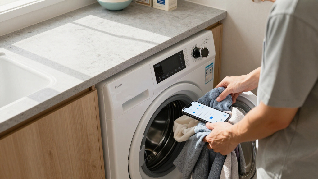 smart washing machine with auto dispense