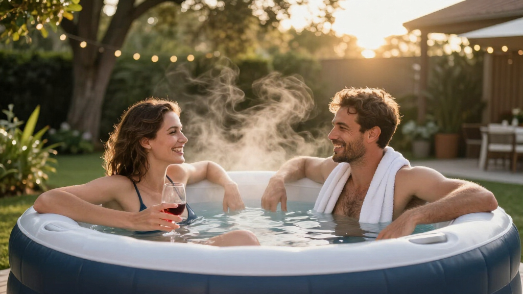 inflatable hot tub for adults