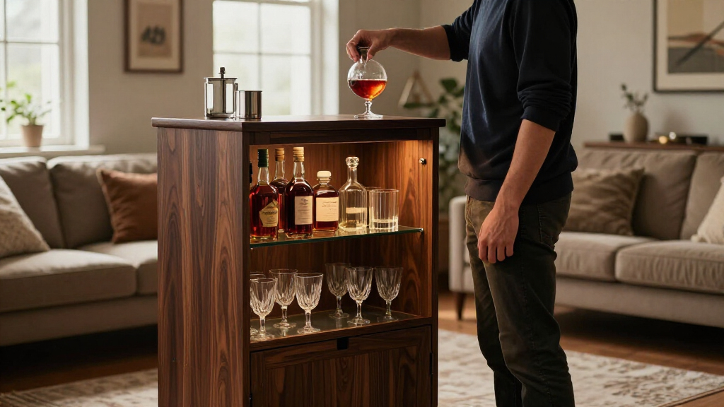 best home bar cabinet for entertaining