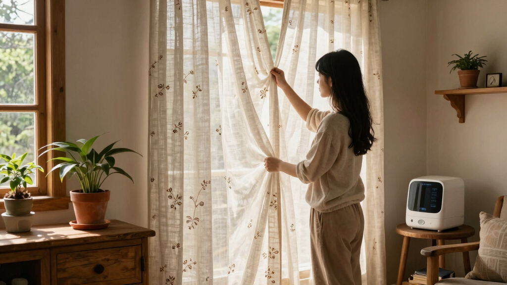 best no-install cottagecore curtains