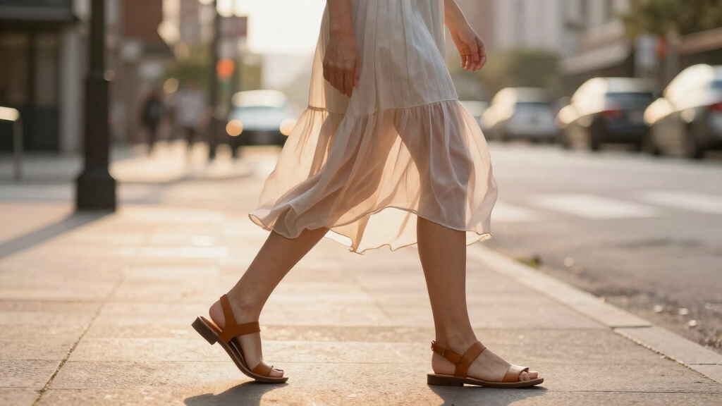 best summer dresses and sandals