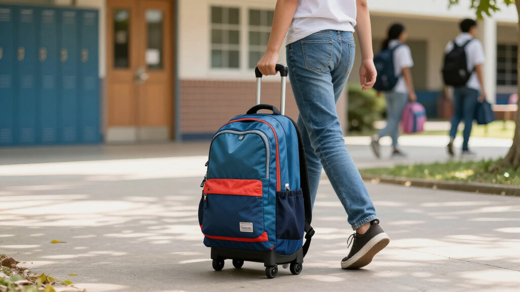 rolling backpack