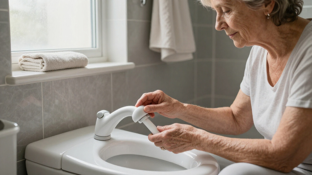 bidet for elderly woman