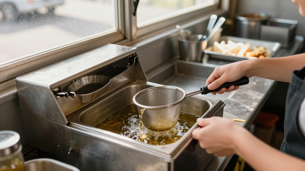best fryer with oil filtration for food truck
