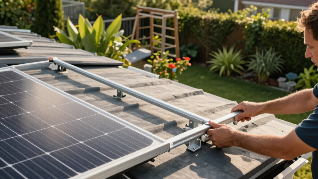 best solar roof mounting kit for residential use