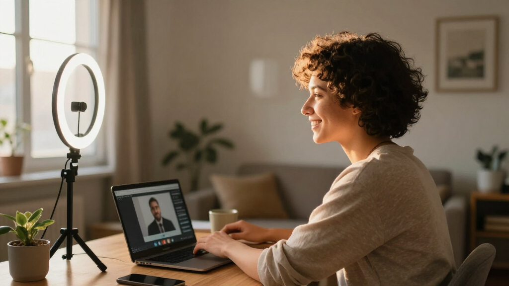 best ring light for remote work after divorce