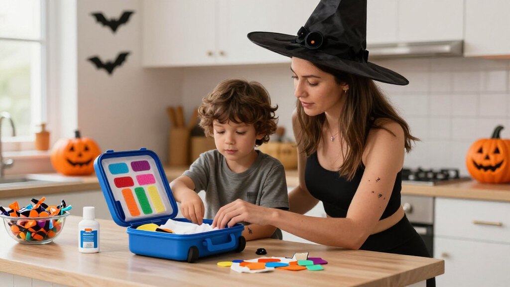 Halloween first aid kits