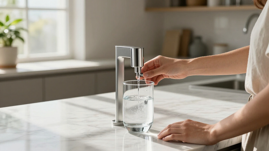 best luxury glass water dispenser system
