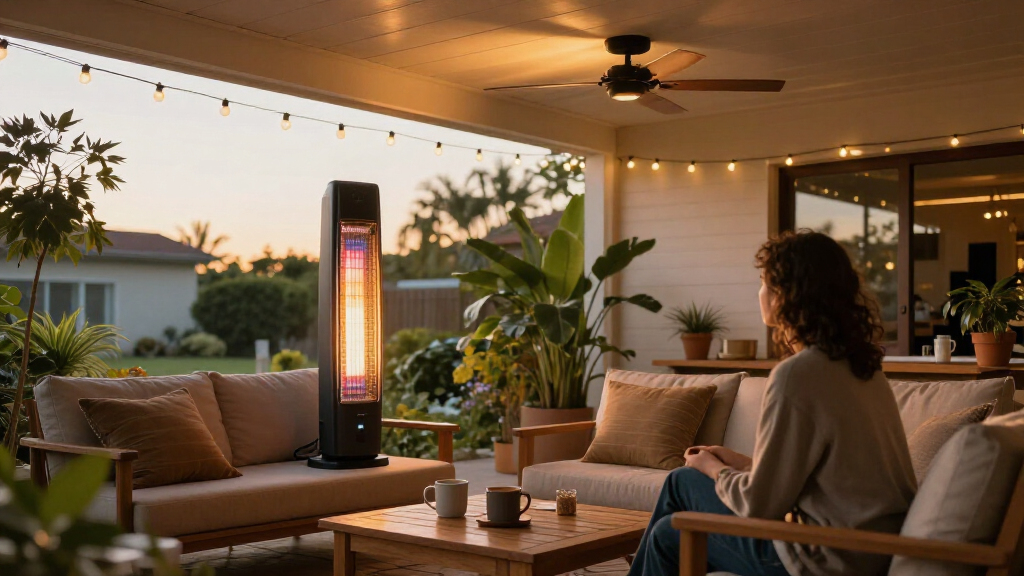 outdoor infrared heater for covered patios