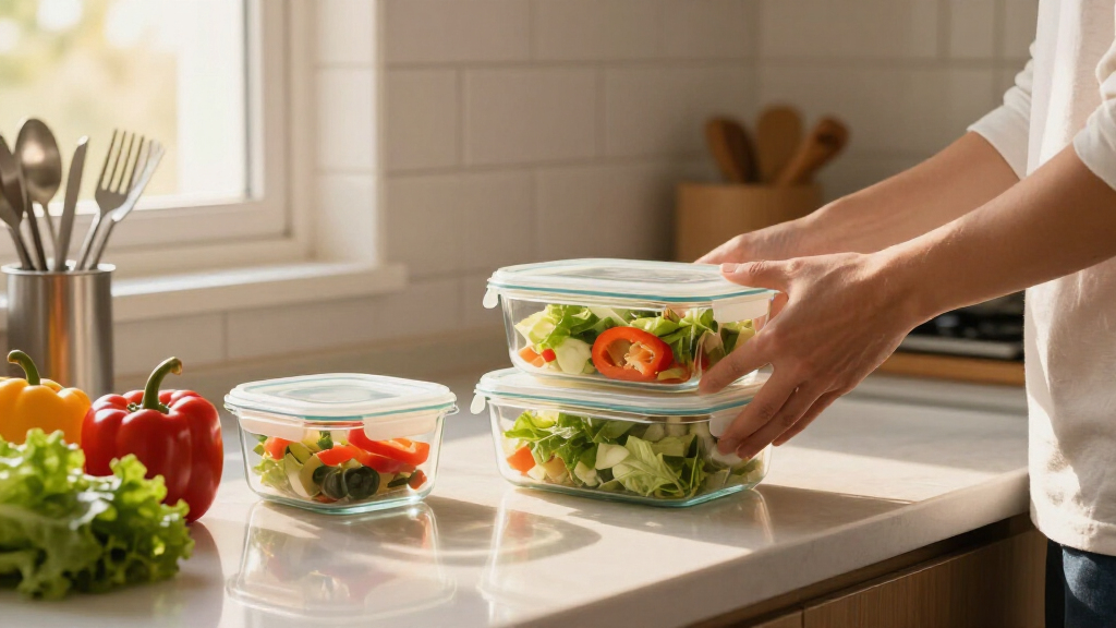 meal prep containers glass